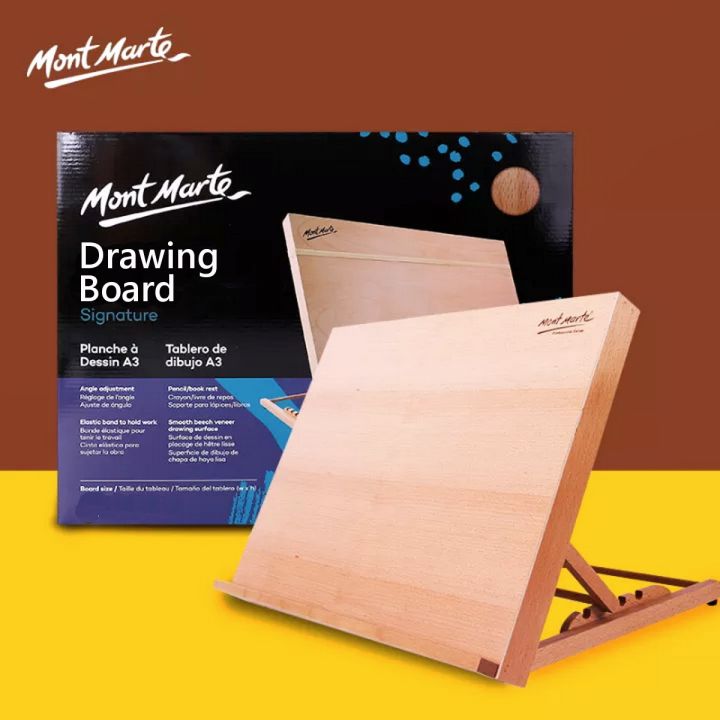 Mont Marte DRAWING BOARD in 2 sizes A3 (14.2 x 18.5 inches), A2 (19 x