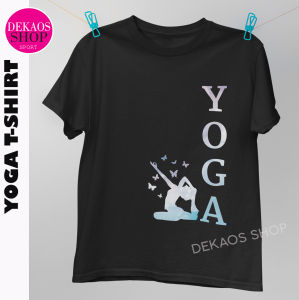 BAJU KAOS YOGA WANITA TERBARU JUMBO BIGSIZE KATUN DEKAOS SHOP 2944 YOGA KUPU