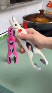 3-in-1 Anti Scalding Clip Multi-Purpose Heat Resistant Bowl Plate Gripper Kitchen Tool