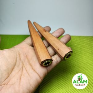 2pcs Pipa Roko Kayu Gaharu Wangi Segi
