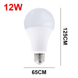 Lampu Sensor Gerak Cahaya Lampu Bohlam Led Dengan Sensor Radar Ambient 12W 9W 7W 5W Fitting E27