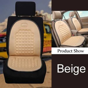 PENGQ Universal Durable Orthopaedic Interior Accessories Back Support Front Seat Cover Massage Cushion Van Seat Car Seat Cushion Car Accessories