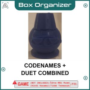 Codenames + Duet Combined Board Game Box Organizer Insert