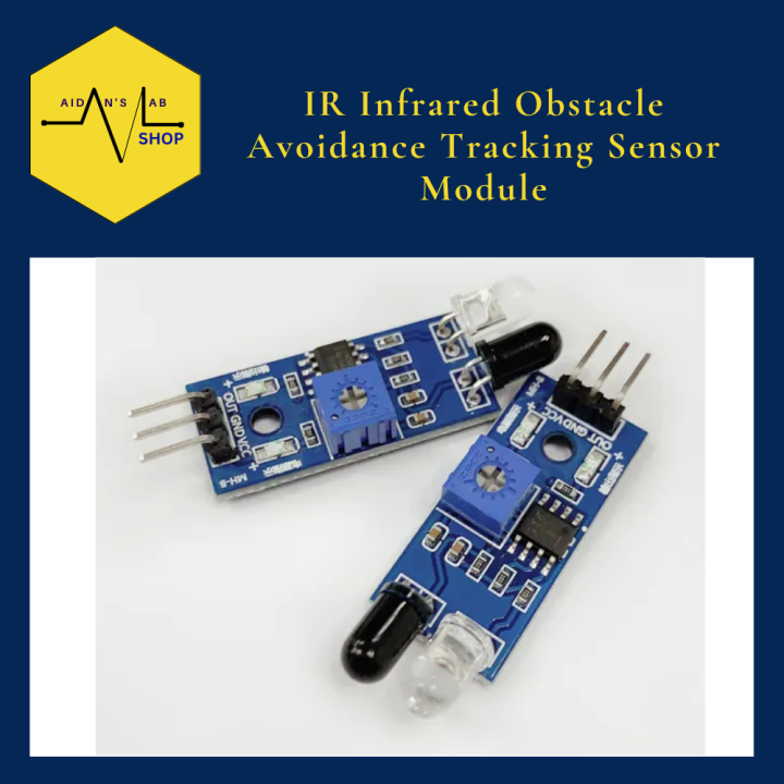 IR Infrared Obstacle Avoidance Tracking Sensor Module | Aidans Lab ...