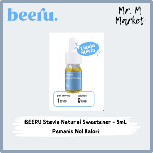Beeru Stevia Natural Sweetener Gula Pemanis 0 kalori Alami & Cocok utk penderita Diabetes - Halal BPOM