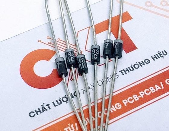 Diode 1N4937 1A 600V DO-41 (10c)