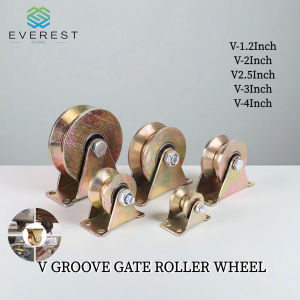 1 pcs Sliding Door Pulley V Groove Wheel Heavy Ducy Rigid Caster ForInverted Track 1/2Inch to 4Inche