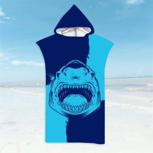 Kirilgu Hooded Bath Towel Ultra-Fine Fiber with Cape Beach Quick-Drying Bathrobe Cloak Beach Bathrobe J6H9P