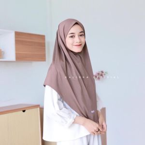 Jilbab Bergo Hamidah Zahrah Daily Hijab Non Pad Jersey Premium Hijab Instan Size L