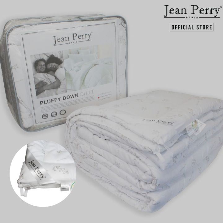 Jean Perry Pluffy Down White Quilt (Super Single / Queen / King / Super