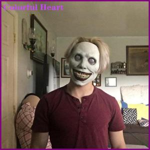 Colorful Heart Creepy Halloween Mask Smiling Demons Horror Face Masks The Cosplay Props