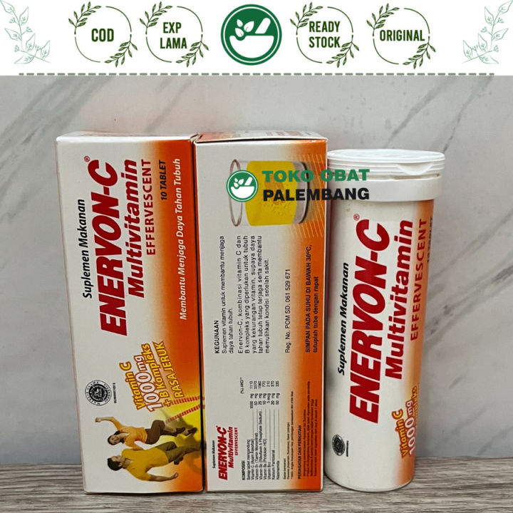 ENERVON C EFFERVESCENT 10 TABLET ENERVON-C CELUP MULTIVITAMIN CDR REDOXON