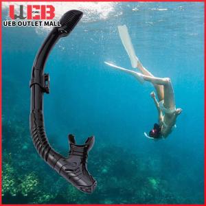 UEB Silicone Snorkeling Gear with Full Dry Snorkel for Hassle-Free Underwater Exploration and Fun