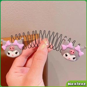 Nexlent Childrens Hair Comb Headband For Kids girl Cartoon Ponytail Clip Children Buckle Fixing Hairpin