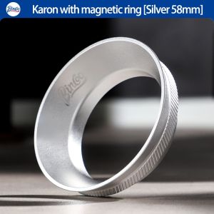 BINCOO Coffee Powder Ring Coffee Machine Portafilter Handle Catchers Wide Mouth 51MM/58MM