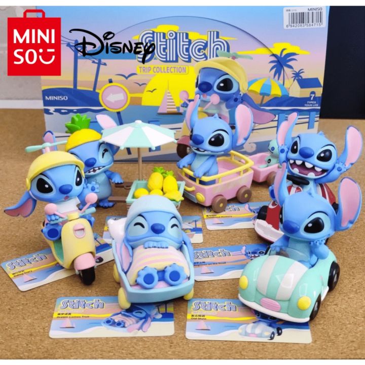 Genuine MINISO Stitch Swim Series Blind Box Anime Kawaii Trendy ...