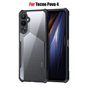 Case Tecno Pova 4 Pro / Pova 4 Case Fusion Shockpoof Cover transparan - FIDS STORE