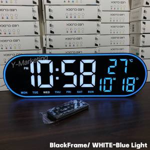 (8021) LARGE Digital Alarm Clock With Remote Control Can COUNTDOWN & TIMER