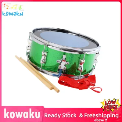 13inch Snare Drum Double Tone Drum Music Learning Marching Drum Percussion Instrument Children Teens Beginners Girls Boys