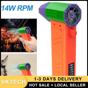 พัดลมเป่าแรง 140000RPM ขนาดกะทัดรัด พร้อมมอเตอร์ไร้แปรงถ่าน สำหรับงานซ่อมและงานบ้าน