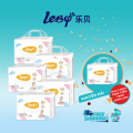 ( Tặng 1 Bịch)Combo 5 bịch Tã/bỉm Quần Cao Cấp LEBY Cho Trẻ Em Đủ Size L/XL/XXL Nội Địa Trung. 