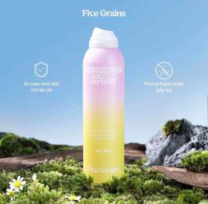 XỊT CHỐNG NẮNG CAO CẤP NÂNG TONE FIVE GRAINS PRO-XYLANE 160ML HÀN QUỐC - 19632 - Hỗ trợ dưỡng ẩm giúp da mềm mại mịn màng hơn.  - Thiết kế với dạng chai phun sương tiện lợi không phải tốn nhiều thời gian để thoa lên cơ thể.