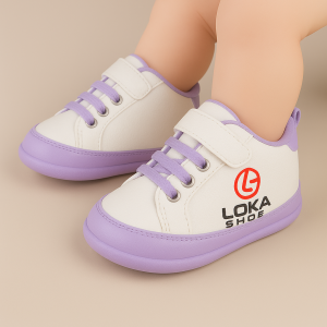 LOKA SHOE - Sepatu Bayi Prewalker Perempuan Ungu