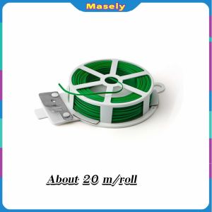 Masely 20m/50m/100m Plant Tree Garden Tie Cable Plastic Wire Binding Line Climbing Plants Flower Gardening