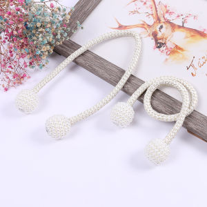 [Ready Stock] Magnetic Curtain Buckle Holder Tieback Magnet Curtain Buckle Curtain Clips Strap Decorative Home Window Accessories Pengikat Langsir 窗帘扣
