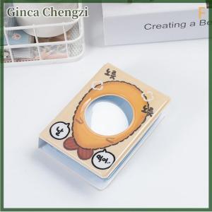 Ginca อินสตาเตอร์อัลบั้มรูปขนาด3นิ้วสำหรับสะสมบัตรไอดอลเคป็อป40ช่องสำหรับอัลบั้มภาพถ่ายขนาดเล็ก