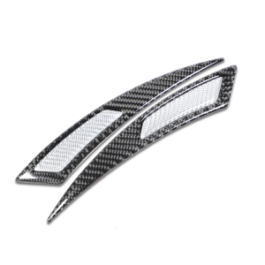 PVC Wheel Arch Trim Decoration Shield Carbon Fiber Pattern Tape Installation Impact Protection For Most Vehicle Models