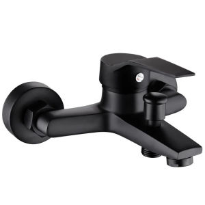 Stainless Steel Bathroom Shower Faucet Bathtub Faucet Wall Mounted Hot and Cold Water Mixer Valve Nozzle Tap For Bathroom