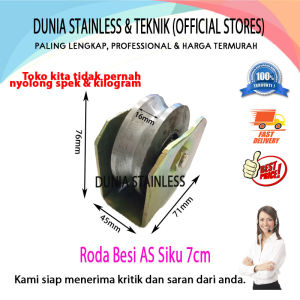 Roda Besi AS (siku) 7cm