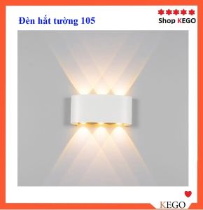 [ Cao cấp ] Đèn Treo Tường Hắt 2 Đầu 6w( 6 mắt ) 8w ( 8 mắt) ( Mắt led COB chất lượng cao )