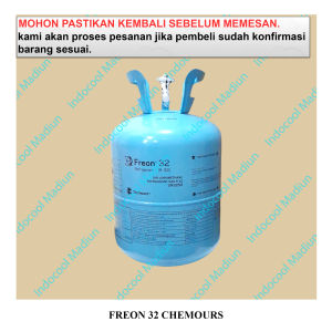F32C FEREON/PREON/FREON 32 CHEMOURS( PENGIRIMAN KHUSUS PULAU JAWA/JALUR DARAT)