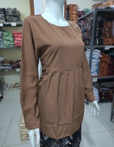 Atasan Kebaya Kutubaru Modern Mewah Motif Laser Cut Bunga Elegan Cantik Aneka Warna Kekinian Amora