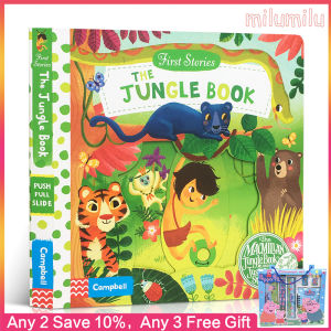 First Stories BUSY The Jungle Book Board Book Early Childhood Education Books Original English Books