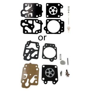 Xe Mô Tô Bền Bộ chế hòa khí xây dựng lại Bộ dụng cụ sửa chữa Gasket Diaphragms xe Motocross ATV Phụ kiện cho 26cc 33cc 43cc 49cc 52cc