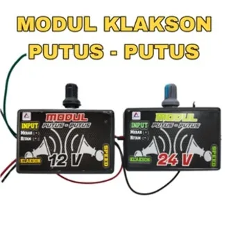 modul klakson putus putus 12-24 volt