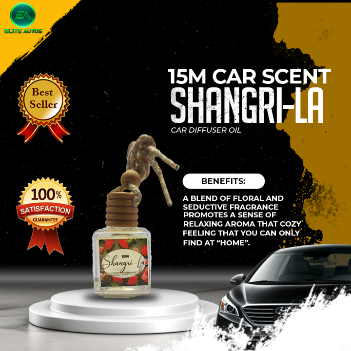 BEST SELLING 15 CAR PERFUME SHANGRILA OIL BASED Scents Car