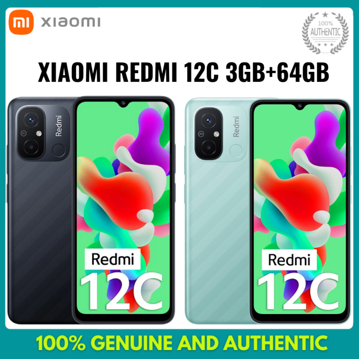 XIAOMI REDMI 12C 3GB Ram +64GB Storage - BRAND NEW WITH WARRANTY