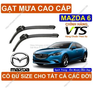 Gạt Mưa Kính Lái Cao Cấp Mazda 6 Cặp G.ạt Mưa Kính Lái Mazda 6 Có Đ.ủ Size Cho Các Đời Xe Mazda 6