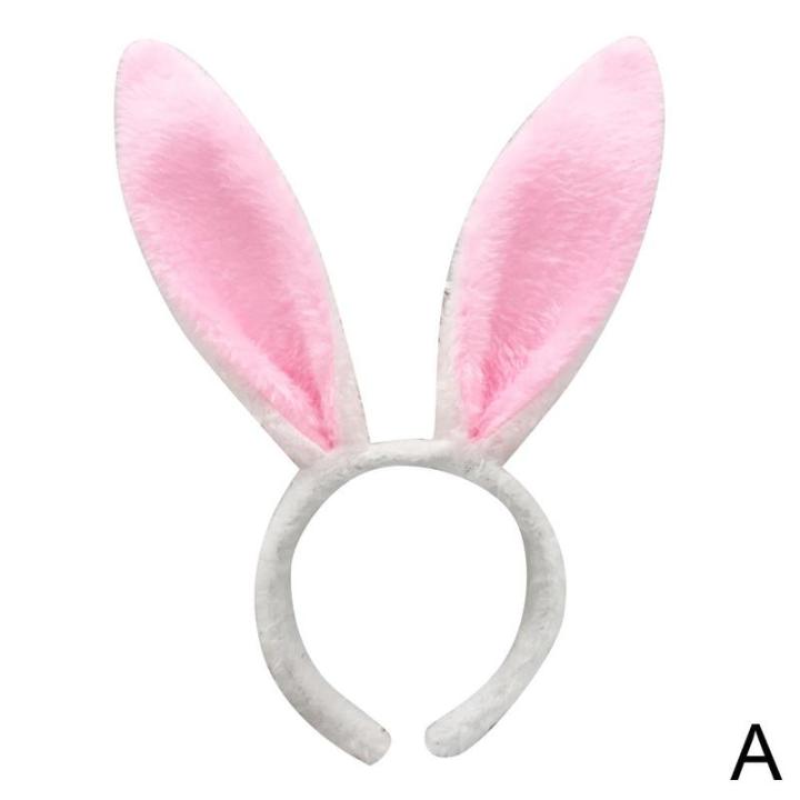 Korean Cute Bunny Headband Plush Rabbit Ears Hair Band Decor