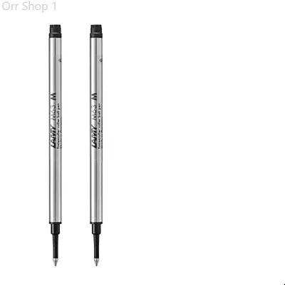 【10 ชิ้นในกล่อง】ของเเท้ พร้อมส่ง ไส้ปากกาลูกลื่น ลามี่ LAMY M63 Refill Roller Ball Pen 0.7mm Black Blue