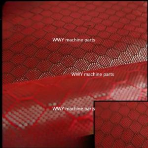mv1 Suitable for Hexagonal Carbon Fiber Textiles with Black Red Blue and Yellow Patterns Measuring 100 Cm/40 Inches B6T8H