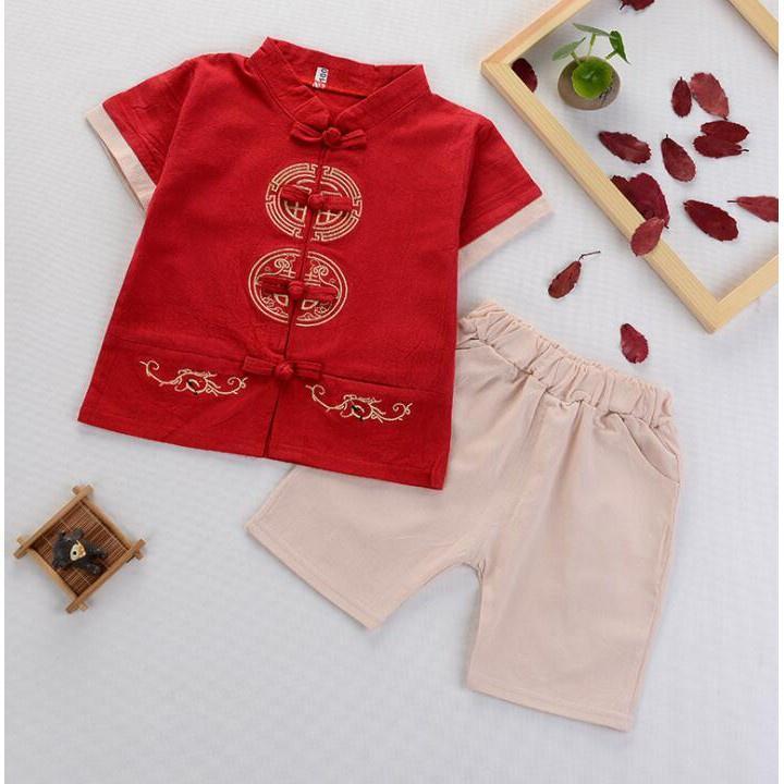 New Arrival cg2473 唐装 Fashion hanfu boy Cheongdam kids boy cny clothes ...