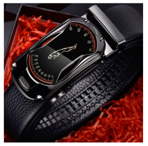 Jaguar Mens Belt Leather Automatic Buckle Tali pinggang Lelaki kulit Waist Straps Belts Leather