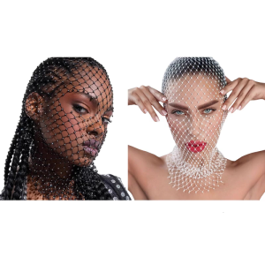 Breathable Net Headwear For Music Festivals And Outdoor Event Eye-Catching Black Easy To Carry And Wear