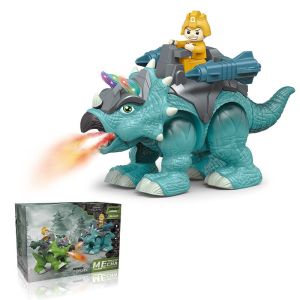 Mainan Anak Laki Laki Triceratops Mecha Robot Dinosaurus Dinosaur