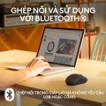 Chuột Bluetooth Logitech M240 Silent - Không dây, Nhỏ gọn, Di động, Pin 18 tháng, tương thích Windows, macOS, ChromeOS, Macbook. 